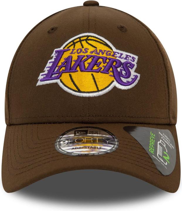 Actual product image New Era 9Forty Snapback Cap - Repreve Los Angeles Lakers