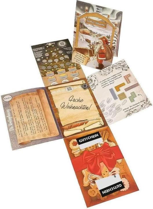 Produktbild Hidden Games HIDKART2 - : Rätselhafte Weihnachten Rätselkarte (DE) (Deutsch)