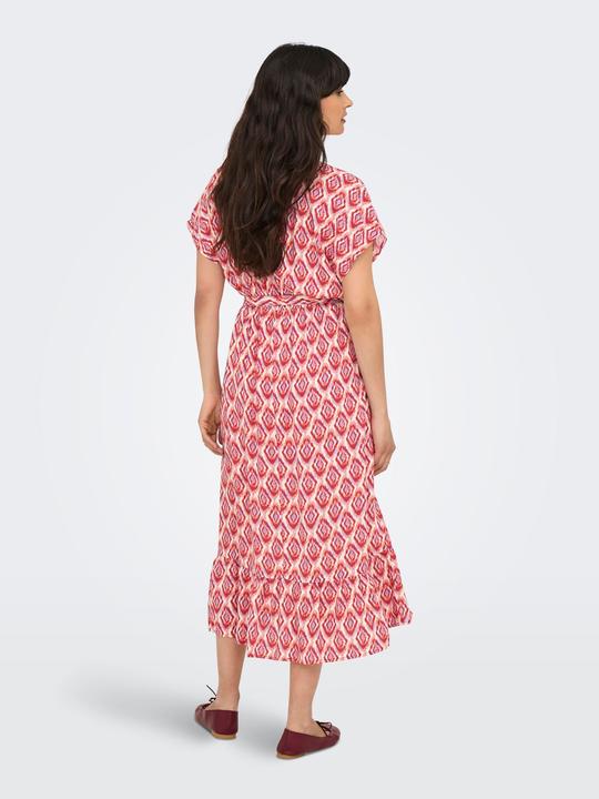 Actual product image Only Onlzilla Adele Life Ss Long Dress Wvn (S)