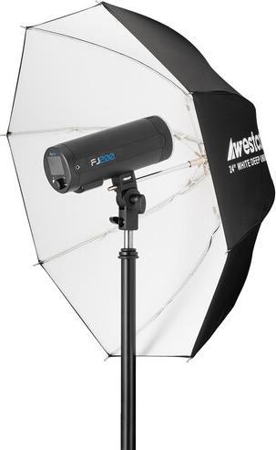 Actual product image Westcott Deep Umbrella White Bounce (24")