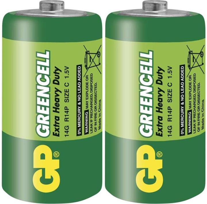 Produktbild GP Batteries ELEMENT (GP14G, R14) (2 Stk., C)