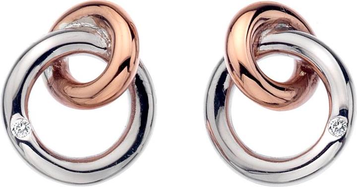 Image du produit Hot Diamonds Eternity Boucles d'oreilles bicolores (Argent 925)