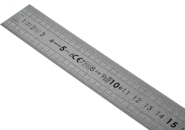Actual product image Facom 500 mm Metrique Reglet Inox 2 Faces (50 cm)