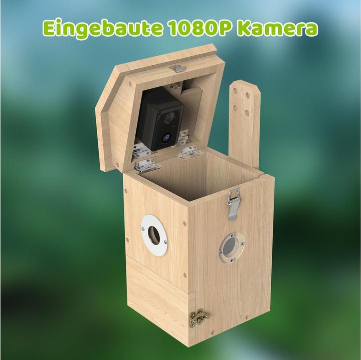 Image du produit Sanilu Clean Sanilu Vogel Nistkasten mit Kamera, Tierart: Vogel, Produkttyp
