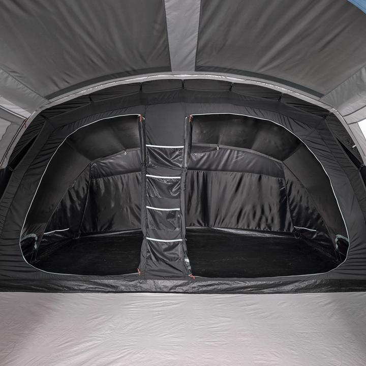 Immagine prodotto Quechua Tenda familiare con pali Fresh & Black - Arpenaz 5.2 per 5 persone 2 cabine (Tenda a tunnel, 16.70 kg, 5 persone)