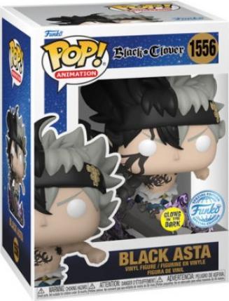 Image du produit Funko POP! Black Clover Black Asta Exclusive Phosphorescente