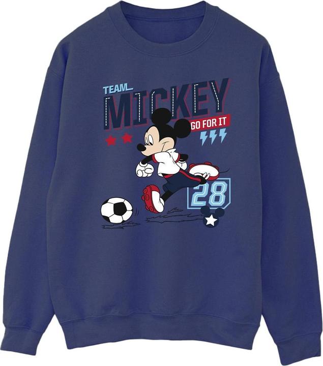 Disney Mickey Mouse Team Mickey Football Sweatshirt (M)