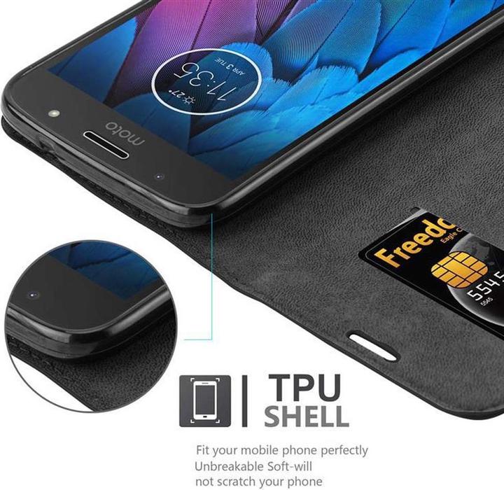 Produktbild Cadorabo Book Invisible Magnet Cover (Motorola Moto G5S)