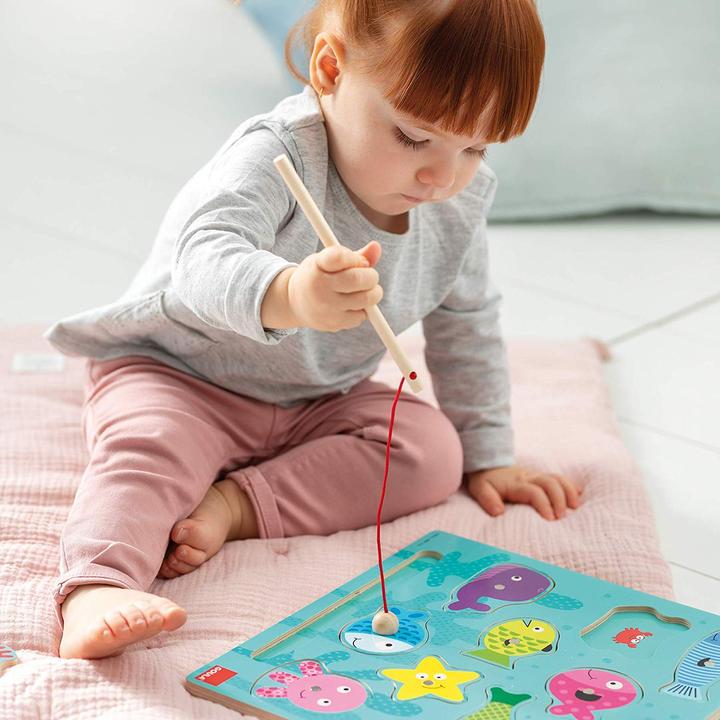 Actual product image Goula Fishing puzzle fish (10 pieces)