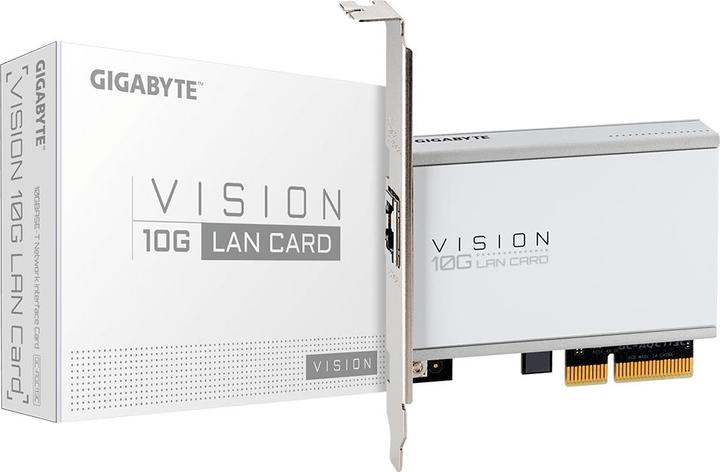 Actual product image Gigabyte Vision 10G LAN Card Single 10GbE Lan RJ45 (PCI Express 3.0 x4)