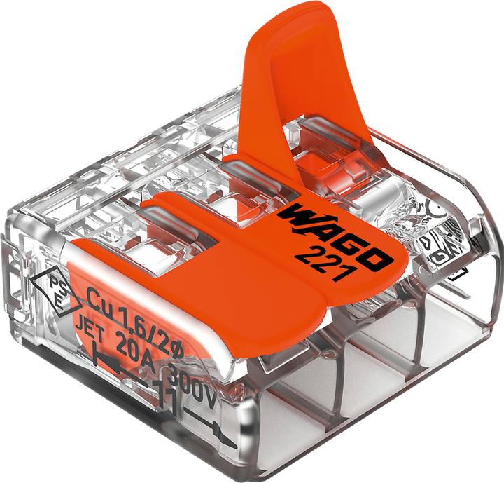 Actual product image Wago Connecting clamp COMPACT 221-413
