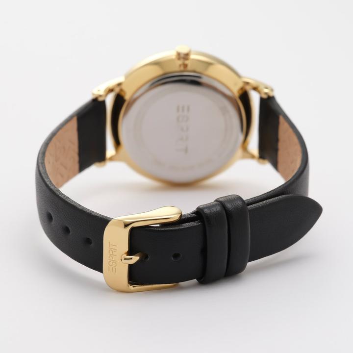 Actual product image Esprit ES TERAZZO 34MM 3H BLACK DIAL BLACK ST Wristwatch (34 mm)