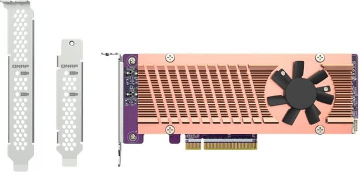 Actual product image QNAP QM2-2P-384A QM2 Card