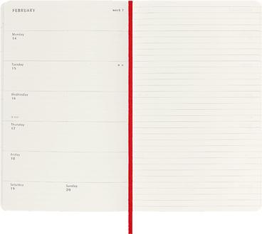 Produktbild Moleskine Wochen-Notizkalender (A5, Englisch)