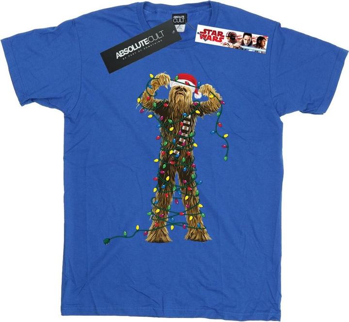 Star Wars Chewbacca Christmas Lights TShirt (3XL)