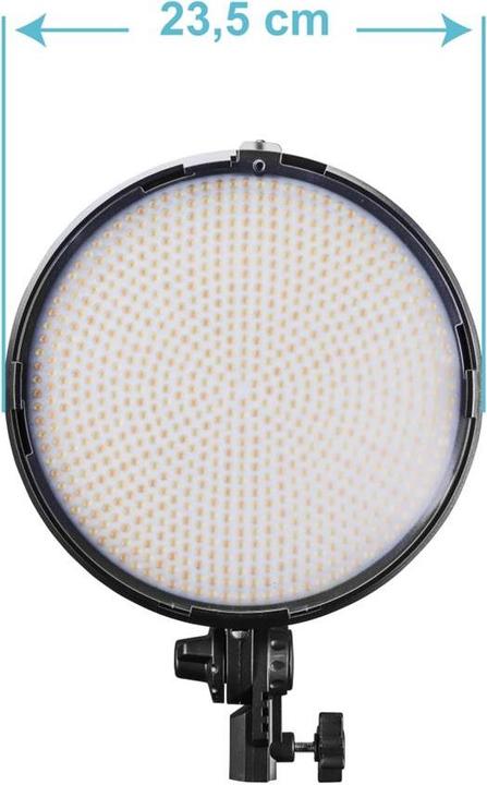 Actual product image Walimex Niova 800 plus Round Bi Colour (Surface luminaire)