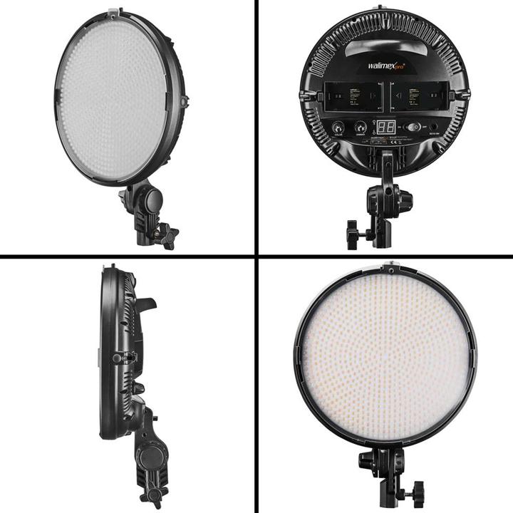Actual product image Walimex Niova 800 plus Round Bi Colour (Surface luminaire)
