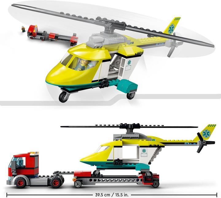 Actual product image LEGO Helicopter transporter (60343, LEGO City)
