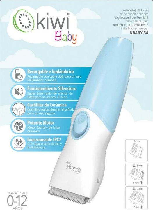 Image du produit Kiwi machine de coupe de cheveux esp. de bébé