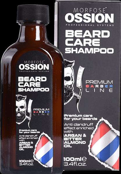 Produktbild Morfose Ossion Beard Care Shampoo Beard Shampoo 100Ml (100 ml, Flüssiges Shampoo)