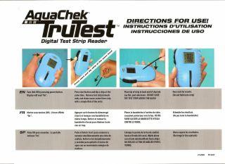 Actual product image Aquachek Test strip reader
