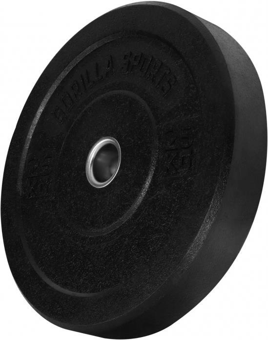Immagine prodotto Gorilla Sports Piastra di peso (1 x 25 kg)