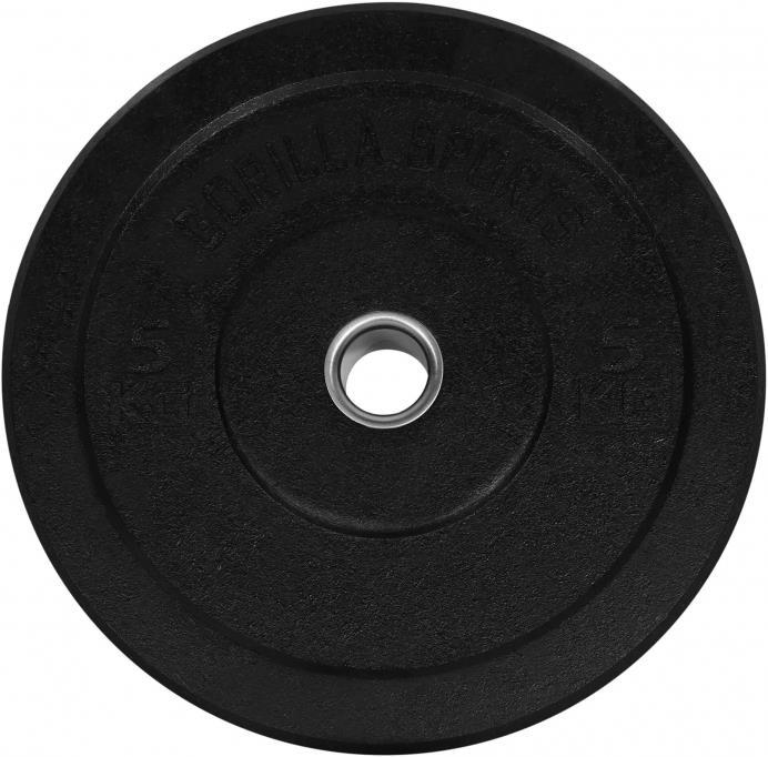 Gorilla Sports Hantelscheibe (1 x 5 kg)