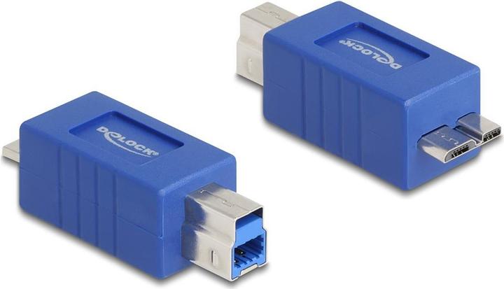 Produktbild Delock USB 5 Gbps Adapter USB Typ-B Stecker zu USB Micro-B S (USB 3.0)