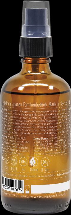 Actual product image Farfalla SwissPineNaturalDeodorant 100ml (Spray, 100 ml)