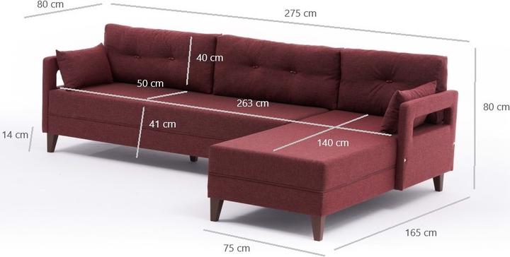 Produktbild Hanah Home Comfort (Ecksofa)