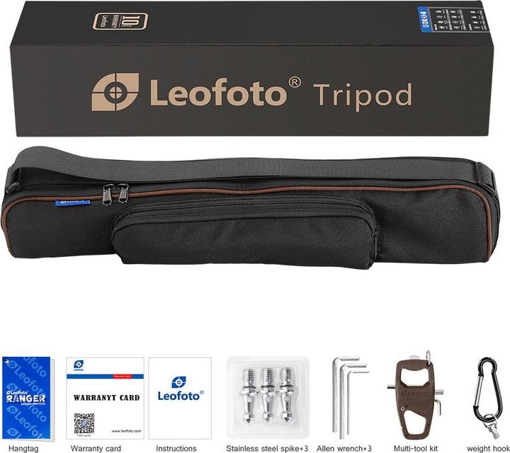 Produktbild Leofoto Ranger LS-323C (Metall, Carbon)