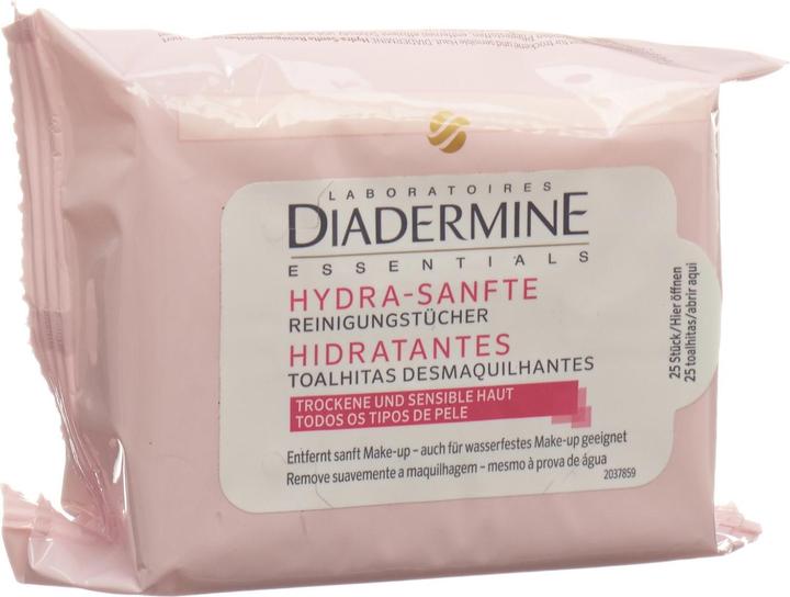 Image du produit Diadermine Lingettes nettoyantes Hydra-Sanft (Chiffons de nettoyage)