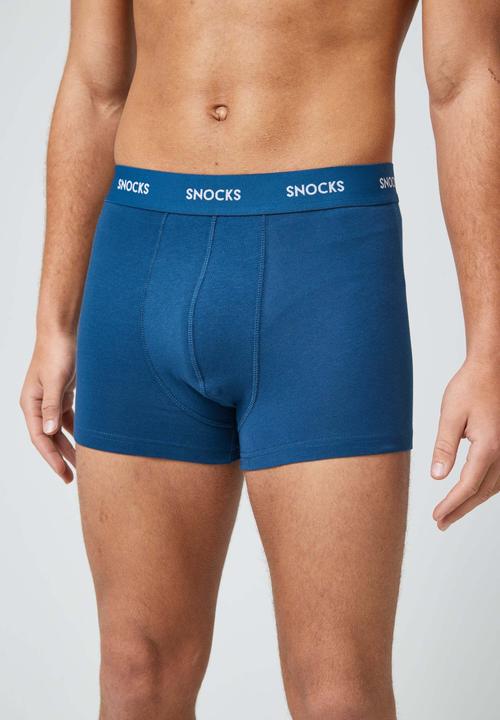 Produktbild Snocks Boxershorts mit Streifen (M, 6er Pack)