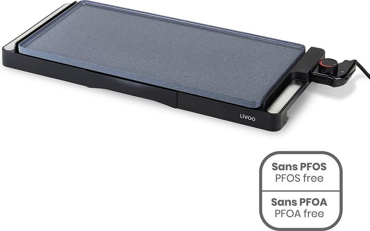 Image du produit Livoo Plancha revêtement céramique
