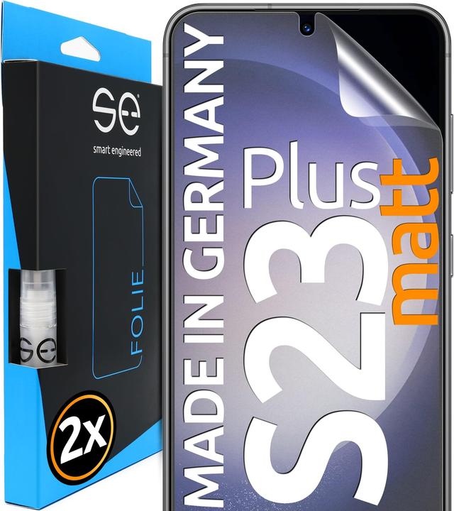 Produktbild Smart Engineered 3D Schutzfolie Samsung Galaxy S23 Plus matt (2 Stück)