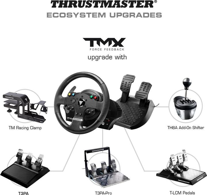 Produktbild Thrustmaster TMX Wheel Force Feedback (Xbox Series S, Xbox One S, PC, Xbox One X, Xbox Series X)