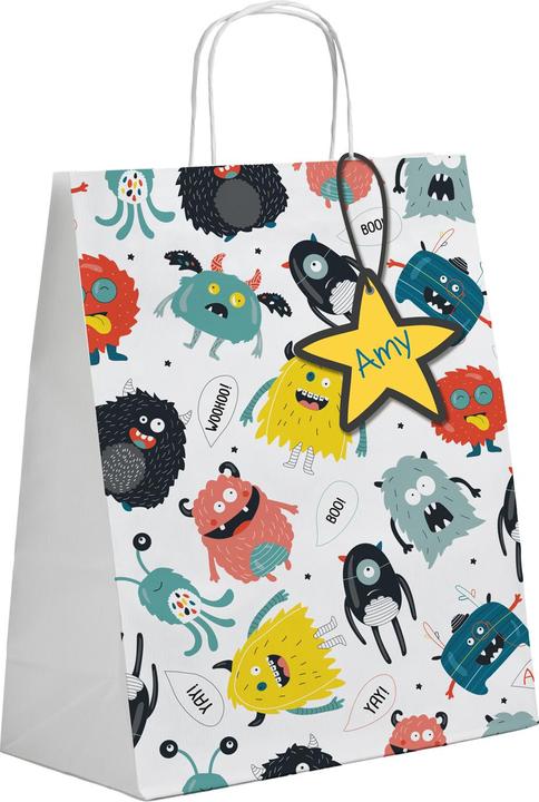 Actual product image Folat Party bags Monster Bash, 6pcs. (Gift box, 6 x)