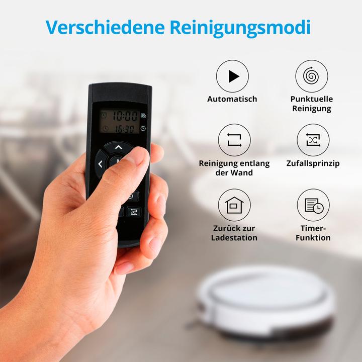 Actual product image Medion Robot Vacuum Cleaner with mopping function E32 SW (Vacuum mopping robot)