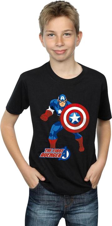 Immagine prodotto Captain America The First Avenger Maglietta Ragazzi (128)