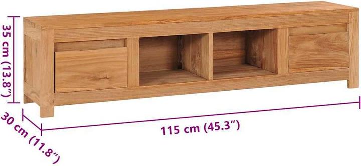 Produktbild VidaXL Bastien (135 x 30 x 35 cm)