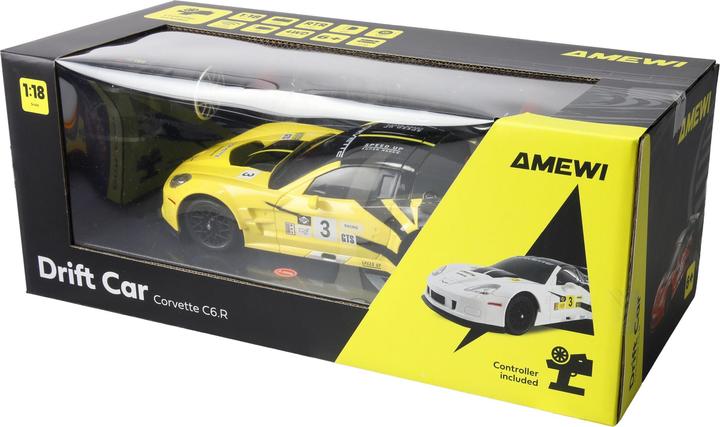 Immagine prodotto Amewi RC Drift Lizenz Corvette gelb (RTR pronto all'uso)