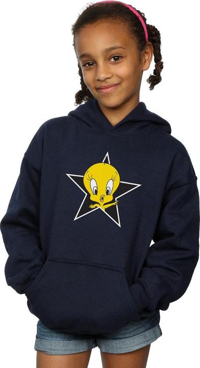 Produktbild Looney Tunes Tweety Pie Star Kapuzenpullover Mädchen (128)