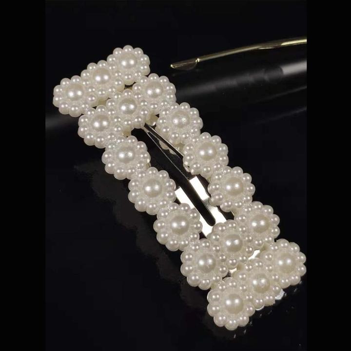Actual product image JTI Hair clips with pearls - Set - 5 pcs