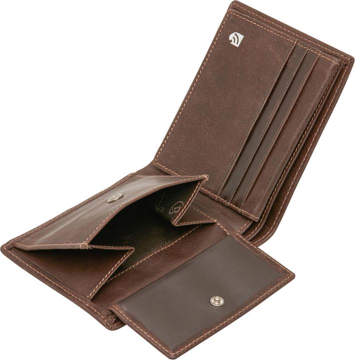 Actual product image Castelijn & Beerens Canyon wallet RFID leather 11 cm