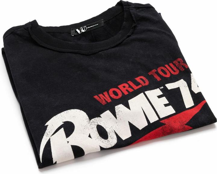 Actual product image David Bowie 1974 World Tour TShirt (L)