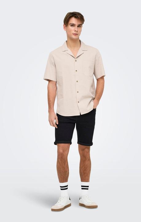 Immagine prodotto Only & Sons ONSPLY Mid Rise Normal geschnitten Shorts Jeans-Shorts (XXL)