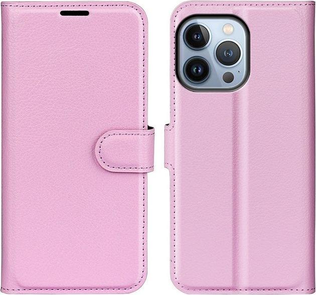 Actual product image MU Classic Litchi Leather Bookcover Series (Apple iPhone 14 Pro)