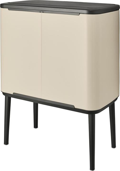 Image du produit Brabantia Poubelle de recyclage Bo Touch Bin 36 l, beige clair (36 l)