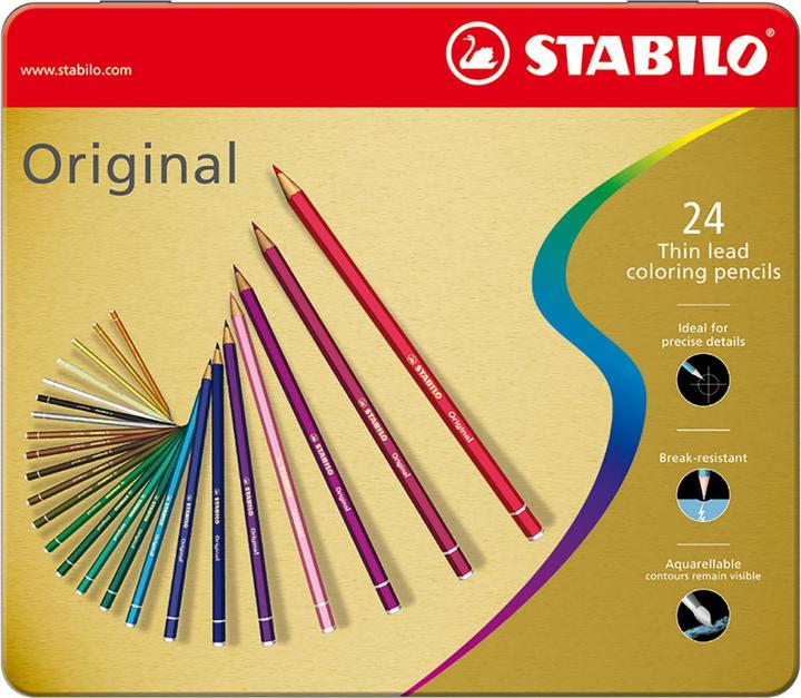 Actual product image STABILO Original Arty (Assorted colours, 24 x)