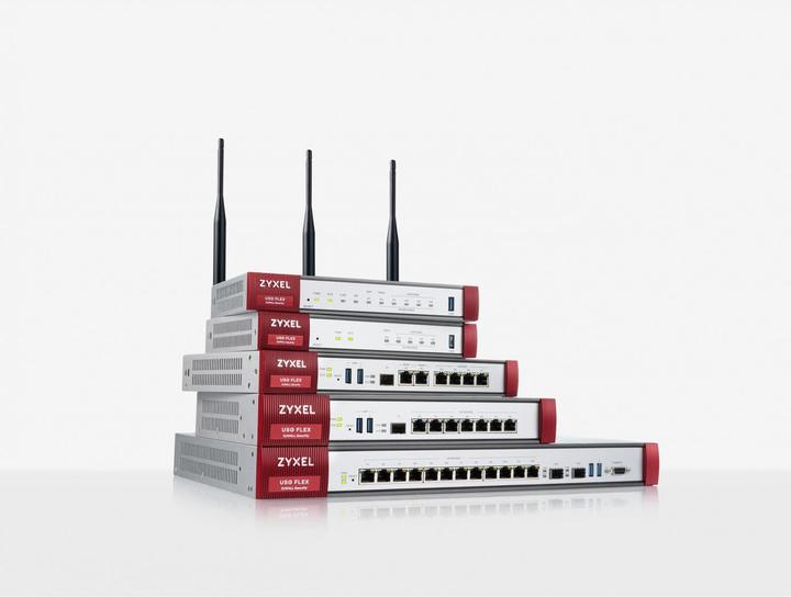 Immagine prodotto Zyxel USG Flex Firewall VERSIONE 2 porte 10/100/1000 1xWAN 4xLAN/DMZ 1xUSB con pacchetto UTM di 1 anno